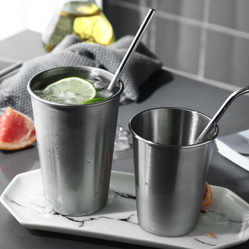 Ins Nordic Stainless Steel Anti-drop Cold Drink Cup - Grand Goldman