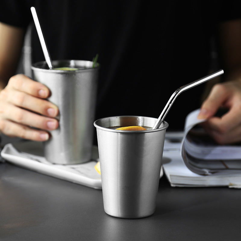 Ins Nordic Stainless Steel Anti-drop Cold Drink Cup - Grand Goldman