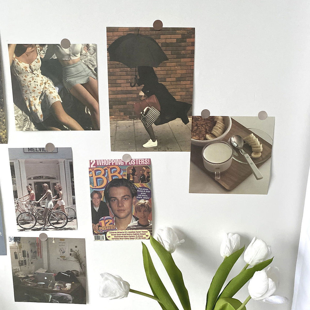 Ins Retro Poster Food Bread Background Wall - Grand Goldman