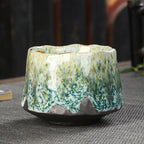 Iron Tire Stoneware Espresso Coffee Cup Kung Fu Kiln Into Tea Cup - Grand Goldman