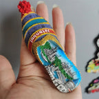 Istanbul Magnetic Refrigerator Stickers Turkey SideTurtle Virgin Mary's House Tourist Magnets Painting Decorative Crafts gifts - Grand Goldman