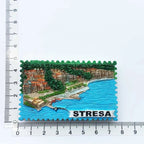 Italia Fridge Magnets Italy Matera Alassio Stresa Tourism Souvenir for the house Refrigerator Magnetic Stickers Home Decoration - Grand Goldman
