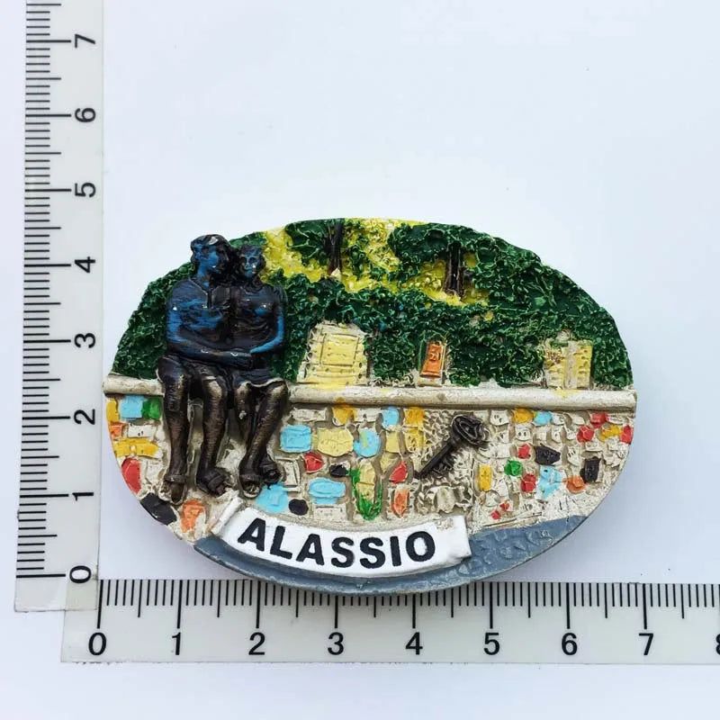 Italia Fridge Magnets Italy Matera Alassio Stresa Tourism Souvenir for the house Refrigerator Magnetic Stickers Home Decoration - Grand Goldman