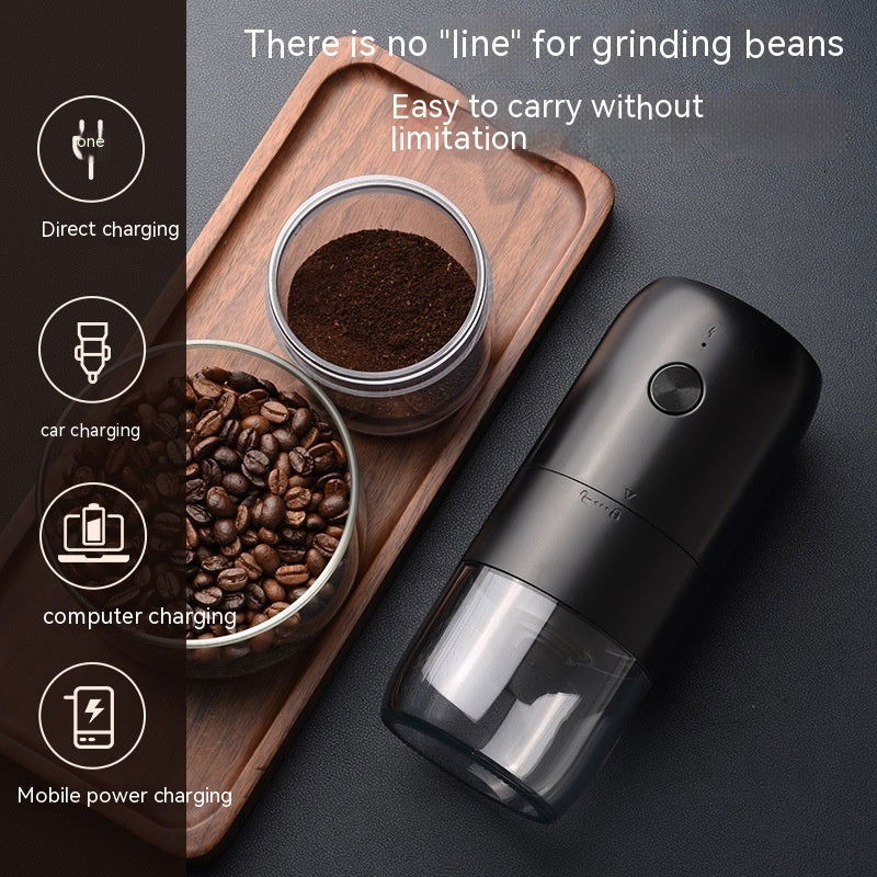 Italian Milling Coffee Machine Charging Portable Home - Grand Goldman
