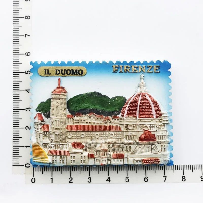 Italie Fridge Magnets Italy Rome Sicilia Siena Florence Colosseo Tourism Refrigerator Magnets Souvenir Home Kitchen Decoration - Grand Goldman