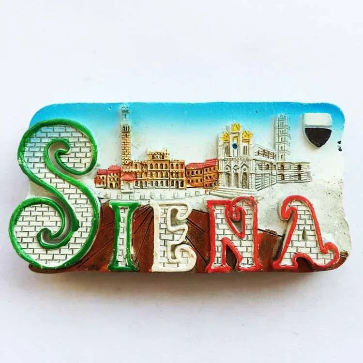 Italie Fridge Magnets Italy Rome Sicilia Siena Florence Colosseo Tourism Refrigerator Magnets Souvenir Home Kitchen Decoration - Grand Goldman