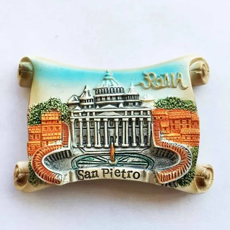 Italie Fridge Magnets Italy Rome Sicilia Siena Florence Colosseo Tourism Refrigerator Magnets Souvenir Home Kitchen Decoration - Grand Goldman