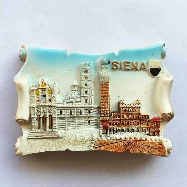 Italie Fridge Magnets Italy Rome Sicilia Siena Florence Colosseo Tourism Refrigerator Magnets Souvenir Home Kitchen Decoration - Grand Goldman