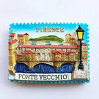 Italie Fridge Magnets Italy Rome Sicilia Siena Florence Colosseo Tourism Refrigerator Magnets Souvenir Home Kitchen Decoration - Grand Goldman