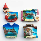 Italy Fridge Magnets Cinque Terre Tourist Souvenirs Magnetic Refrigerator Stickers Cute Magnet Home Kitchen Decoration Gifts - Grand Goldman