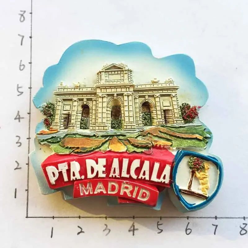 Italy Milan Fridge Magnets Madrid Florence Toscana Sirmione Lecce Venezia Tourist Souvenirs Magnetic Refrigerator Stickers Gift - Grand Goldman