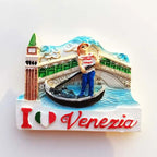 Italy Milan Fridge Magnets Madrid Florence Toscana Sirmione Lecce Venezia Tourist Souvenirs Magnetic Refrigerator Stickers Gift - Grand Goldman
