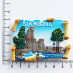 Italy Milan Fridge Magnets Madrid Florence Toscana Sirmione Lecce Venezia Tourist Souvenirs Magnetic Refrigerator Stickers Gift - Grand Goldman