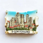 Italy Resin Fridge Magnets Tourism Souvenir Toscana Firenze San Gimignano Siena Venezia Refrigerator Stickers Home Decor Gifts - Grand Goldman