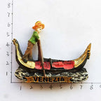 Italy Resin Fridge Magnets Tourism Souvenir Toscana Firenze San Gimignano Siena Venezia Refrigerator Stickers Home Decor Gifts - Grand Goldman