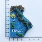 Italy Resin Fridge Magnets Tourism Souvenir Toscana Firenze San Gimignano Siena Venezia Refrigerator Stickers Home Decor Gifts - Grand Goldman