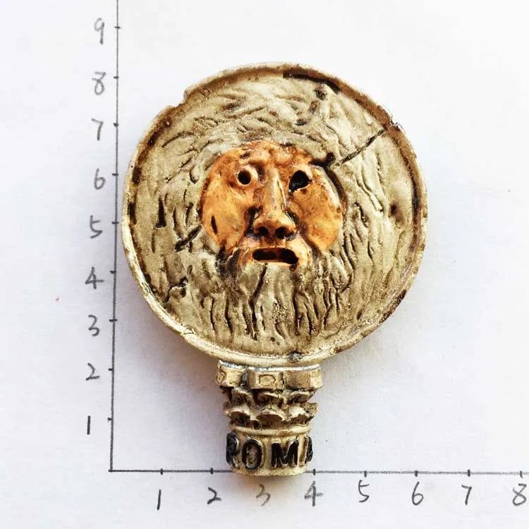 Italy Roma Colosseo fridge magnet Tourism Souvenir Resin Crafts Divid Magnetic Refrigerator Stickers home decor Collection Gifts - Grand Goldman