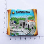 Italy Roma Colosseo fridge magnet Tourism Souvenir Resin Crafts Divid Magnetic Refrigerator Stickers home decor Collection Gifts - Grand Goldman