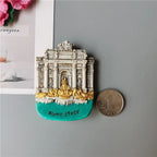 Italy Roma Colosseo fridge magnet Tourism Souvenir Resin Crafts Divid Magnetic Refrigerator Stickers home decor Collection Gifts - Grand Goldman