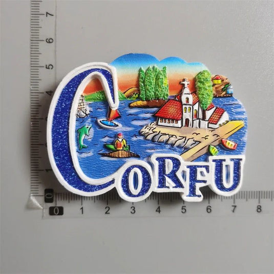 Italy Spain Espana Japan Korea Praha Hungary Corfu Kenya Cuba Brussels Fridge Magnet World Travel Souvenir Home Decor - Grand Goldman