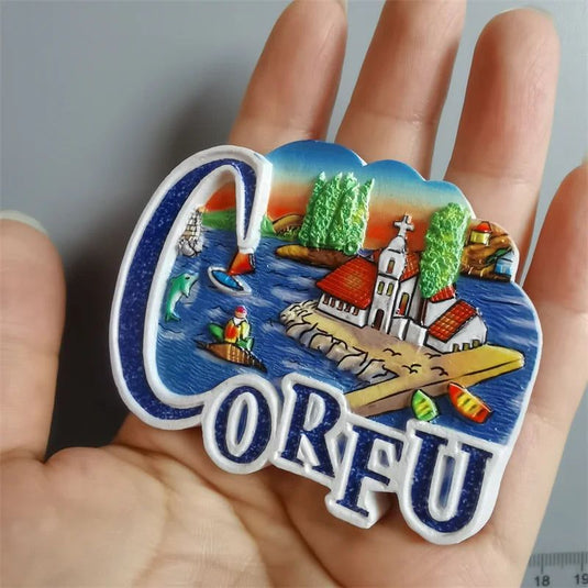 Italy Spain Espana Japan Korea Praha Hungary Corfu Kenya Cuba Brussels Fridge Magnet World Travel Souvenir Home Decor - Grand Goldman