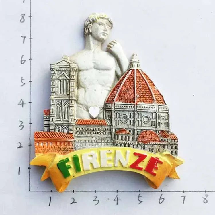 Italy Venice Fridge Magnets Italian Taormina Roma Firenze Alberobello trulli Lion Tourism Refrigerator Magnetic Stickers Decor - Grand Goldman