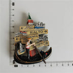 Italy Venice Fridge Magnets Italian Taormina Roma Firenze Alberobello trulli Lion Tourism Refrigerator Magnetic Stickers Decor - Grand Goldman