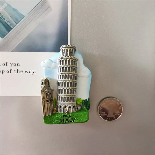 Italy Milan Fridge Magnets Madrid Florence Toscana Sirmione Lecce Venezia Tourist Souvenirs Magnetic Refrigerator Stickers Gift - Grand Goldman