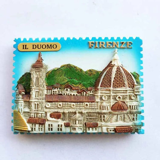 Italy Resin Fridge Magnets Tourism Souvenir Toscana Firenze San Gimignano Siena Venezia Refrigerator Stickers Home Decor Gifts - Grand Goldman