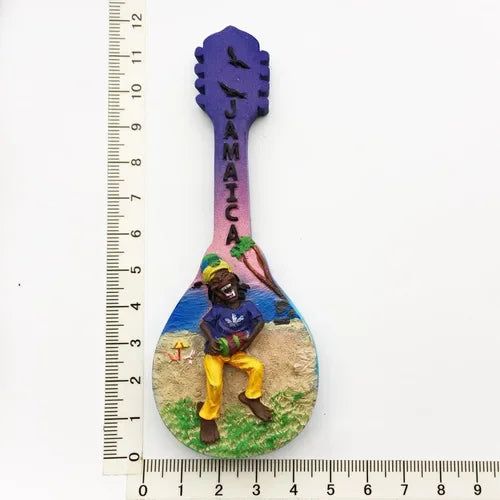 Jamaica Fridge Magnets Tourist Souvenirs Magnetic Refrigerator Stickers 3d Stereo Sticker Home Decoration Crafts Travel Gifts - Grand Goldman