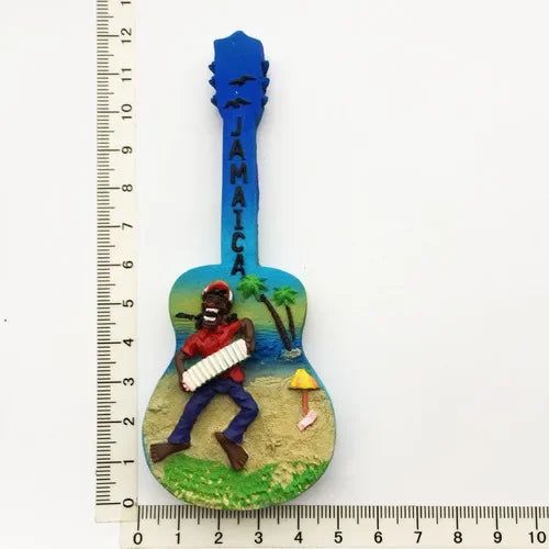 Jamaica Fridge Magnets Tourist Souvenirs Magnetic Refrigerator Stickers 3d Stereo Sticker Home Decoration Crafts Travel Gifts - Grand Goldman