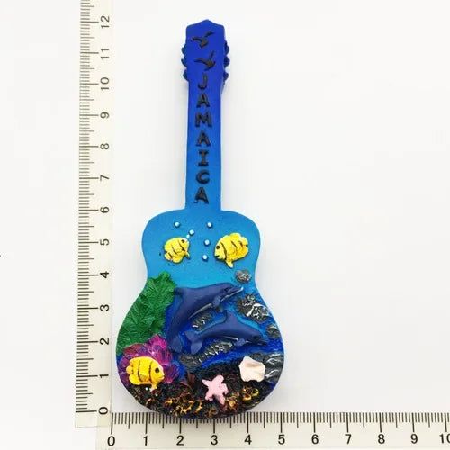 Jamaica Fridge Magnets Tourist Souvenirs Magnetic Refrigerator Stickers 3d Stereo Sticker Home Decoration Crafts Travel Gifts - Grand Goldman