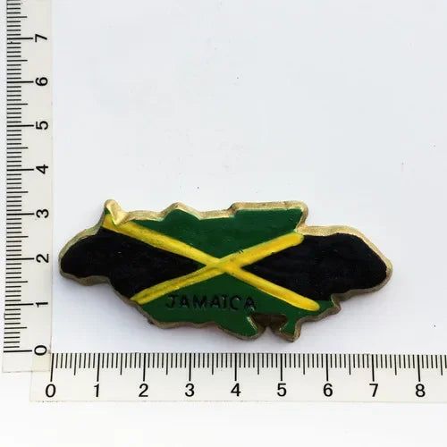 Jamaica Fridge Magnets Tourist Souvenirs Magnetic Refrigerator Stickers 3d Stereo Sticker Home Decoration Crafts Travel Gifts - Grand Goldman