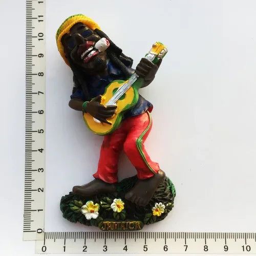Jamaica Fridge Magnets Tourist Souvenirs Magnetic Refrigerator Stickers 3d Stereo Sticker Home Decoration Crafts Travel Gifts - Grand Goldman