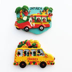 Jamaica Fridge Magnets Tourist Souvenirs Magnetic Refrigerator Stickers 3d Stereo Sticker Home Decoration Crafts Travel Gifts - Grand Goldman