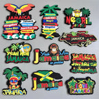 Jamaica travel PVC Fridge Magnets souvenirsoft Magnets for fridge gifts - Grand Goldman