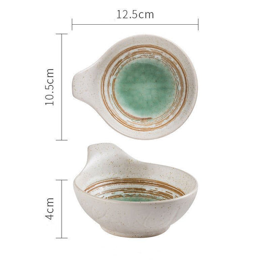 Japanese Ceramic Household Tableware Bowl - Grand Goldman