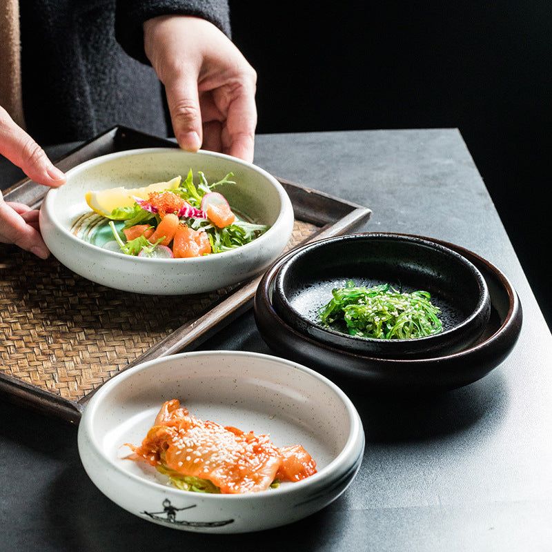 Japanese Ceramic Plate Commercial Tableware - Grand Goldman