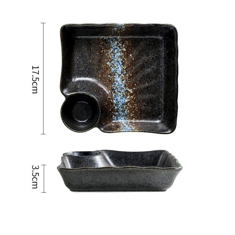 Japanese Fan-shaped Creative Cold Dish Plate - Grand Goldman