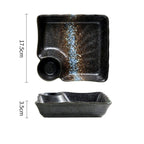 Japanese Fan-shaped Creative Cold Dish Plate - Grand Goldman