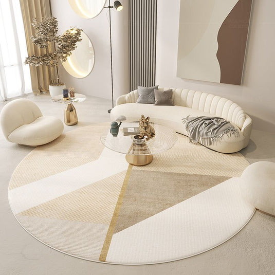 Japanese Minimalist Fashion Living Room Printed Carpet - Grand Goldman