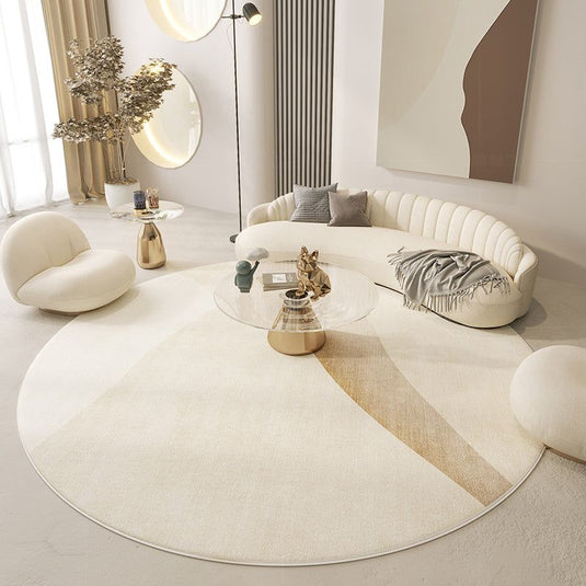 Japanese Minimalist Fashion Living Room Printed Carpet - Grand Goldman