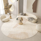 Japanese Minimalist Fashion Living Room Printed Carpet - Grand Goldman