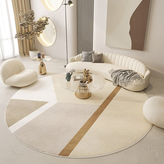 Japanese Minimalist Fashion Living Room Printed Carpet - Grand Goldman