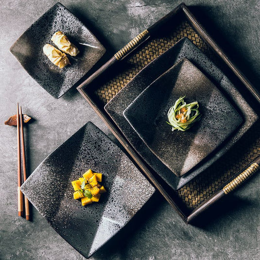 Japanese New Hot Sell Plate Ceramic Tableware - Grand Goldman