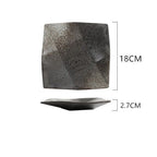 Japanese New Hot Sell Plate Ceramic Tableware - Grand Goldman