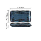 Japanese Retro Kiln Changed Chrysanthemum Dish Ceramic Tableware - Grand Goldman