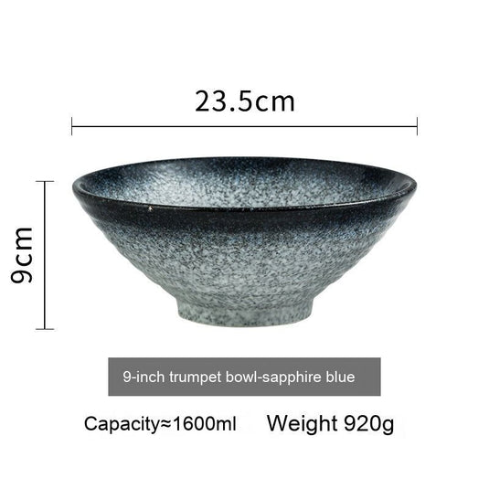 Japanese Style Ceramic Bowl Household Large Ramen Creative Tableware - Grand Goldman