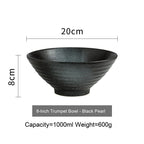Japanese Style Ceramic Bowl Household Large Ramen Creative Tableware - Grand Goldman