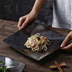 Japanese Style Home Creative Ceramic Nine Compartments Square Plate Tableware - Grand Goldman